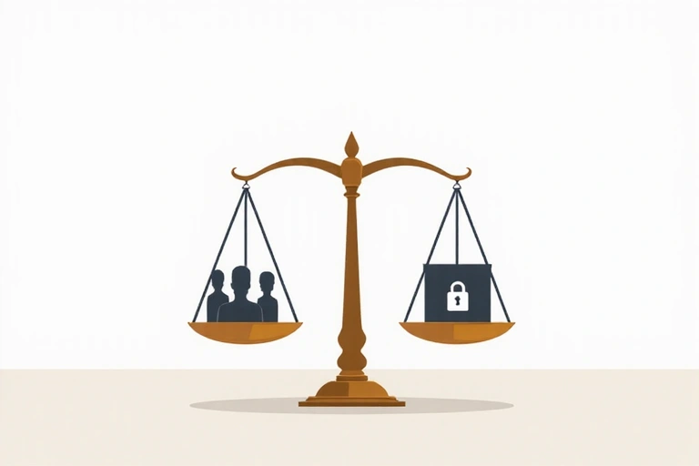 Balance symbolisant l'équilibre et la justice